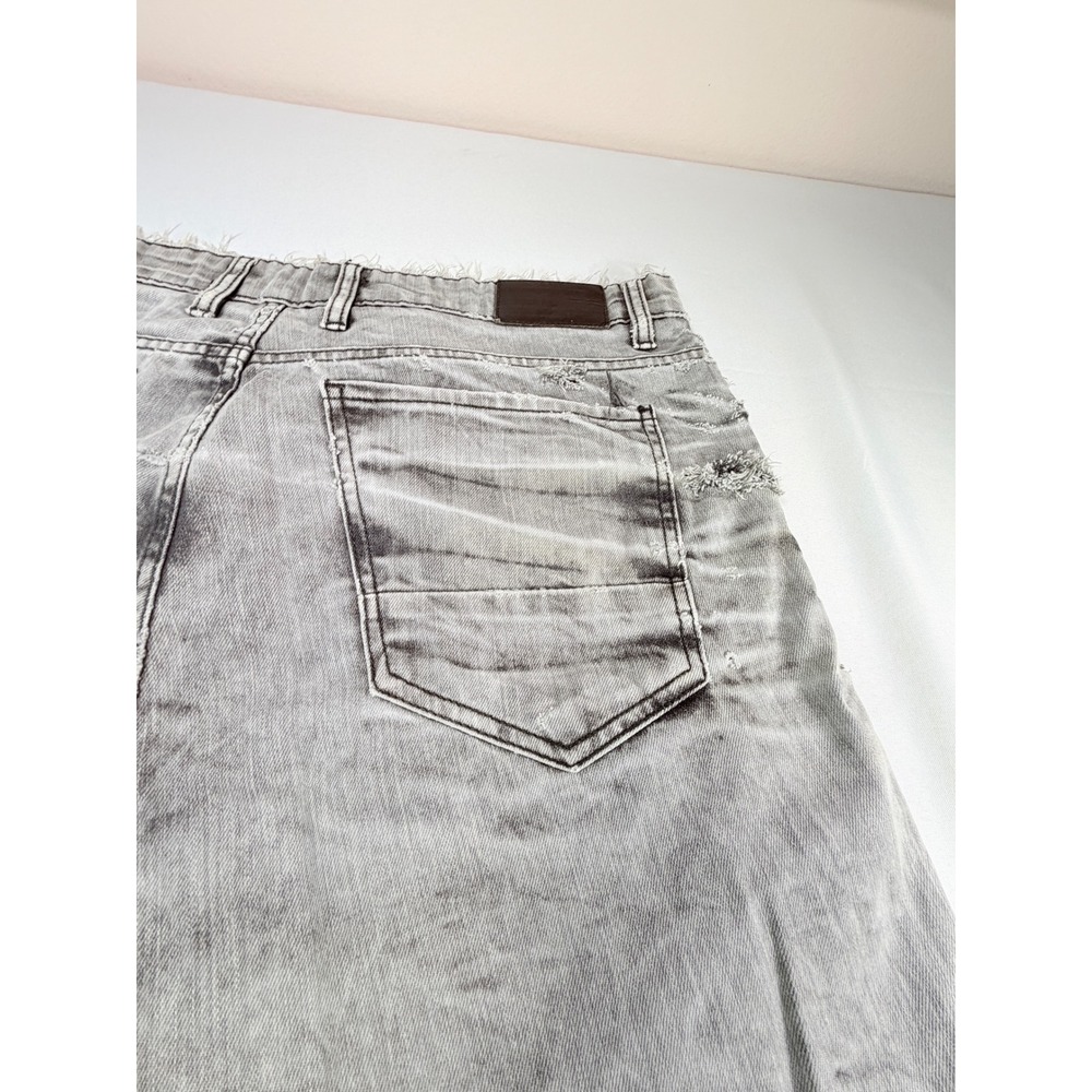 Men's Cotton On Legacy Edition Distressed Denim Shorts Size 36 Lot of 2 Raw Hem - Picture 13 of 16